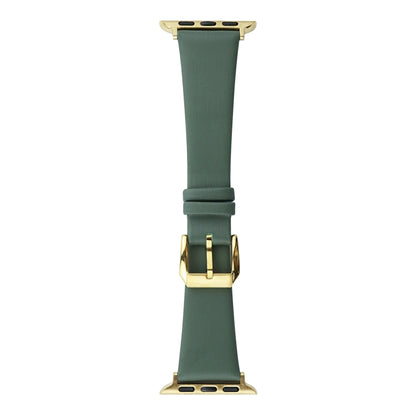 Silk Leather Watch Band, For Apple Watch Series 8&7 41mm / SE 2&6&SE&5&4 40mm, For Apple Watch Ultra 49mm / Series 8&7 45mm / SE 2&6&SE&5&4 44mm