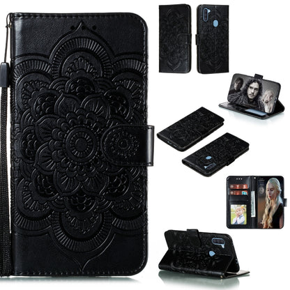 Mandala Embossing Pattern Horizontal Flip PU Leather Case with Holder & Card Slots & Walle & Lanyard, For Samsung Galaxy A11, For Samsung Galaxy A41, For Samsung Galaxy A70e, For Samsung Galaxy M31