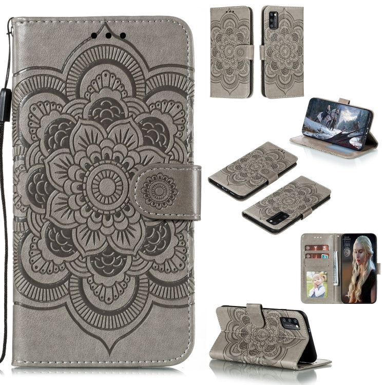 Mandala Embossing Pattern Horizontal Flip PU Leather Case with Holder & Card Slots & Walle & Lanyard, For Samsung Galaxy A11, For Samsung Galaxy A41, For Samsung Galaxy A70e, For Samsung Galaxy M31