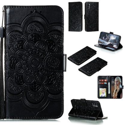 Mandala Embossing Pattern Horizontal Flip PU Leather Case with Holder & Card Slots & Walle & Lanyard, For Samsung Galaxy A11, For Samsung Galaxy A41, For Samsung Galaxy A70e, For Samsung Galaxy M31