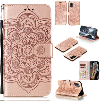 Mandala Embossing Pattern Horizontal Flip PU Leather Case with Holder & Card Slots & Walle & Lanyard, For Samsung Galaxy A11, For Samsung Galaxy A41, For Samsung Galaxy A70e, For Samsung Galaxy M31
