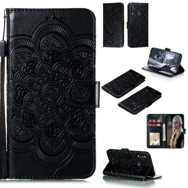 Mandala Embossing Pattern Horizontal Flip PU Leather Case with Holder & Card Slots & Walle & Lanyard, For Samsung Galaxy A11, For Samsung Galaxy A41, For Samsung Galaxy A70e, For Samsung Galaxy M31