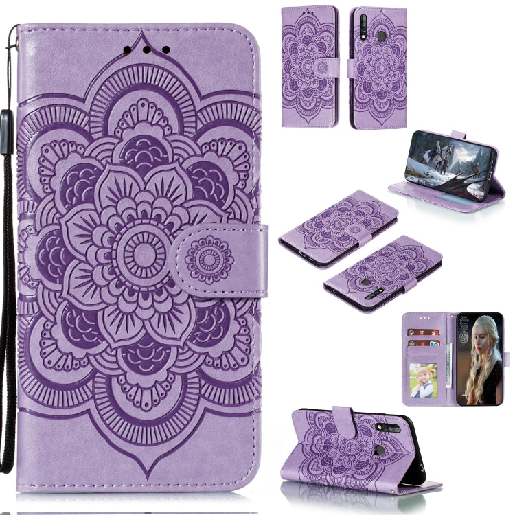 Mandala Embossing Pattern Horizontal Flip PU Leather Case with Holder & Card Slots & Walle & Lanyard, For Samsung Galaxy A11, For Samsung Galaxy A41, For Samsung Galaxy A70e, For Samsung Galaxy M31