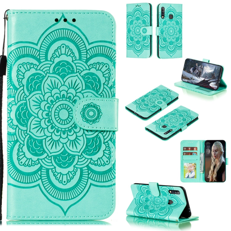 Mandala Embossing Pattern Horizontal Flip PU Leather Case with Holder & Card Slots & Walle & Lanyard, For Samsung Galaxy A11, For Samsung Galaxy A41, For Samsung Galaxy A70e, For Samsung Galaxy M31