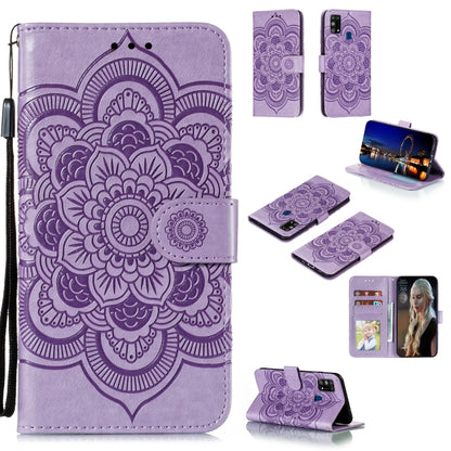 Mandala Embossing Pattern Horizontal Flip PU Leather Case with Holder & Card Slots & Walle & Lanyard, For Samsung Galaxy A11, For Samsung Galaxy A41, For Samsung Galaxy A70e, For Samsung Galaxy M31
