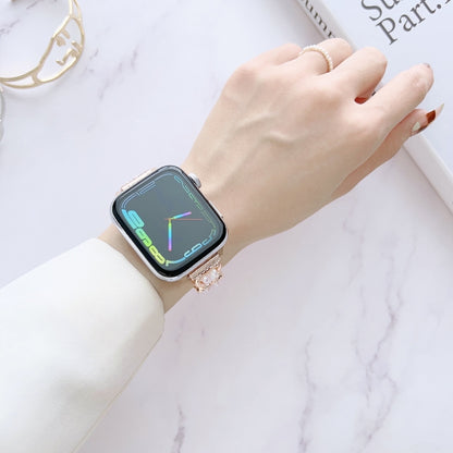 Metal Bracelet Watch Band, For Apple Watch Series 8&7 45mm / SE 2&6&SE&5&4 44mm, For Apple Watch Series 8&7 41mm / SE 2&6&SE&5&4 40mm