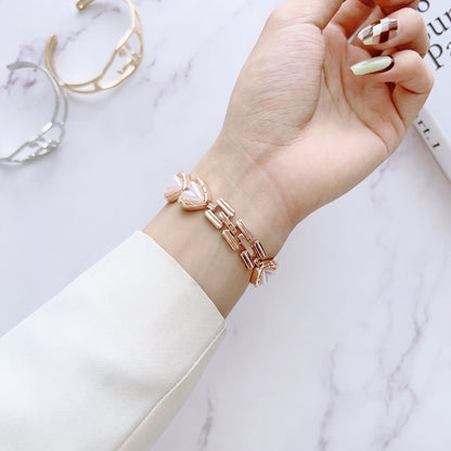 Metal Bracelet Watch Band, For Apple Watch Series 8&7 45mm / SE 2&6&SE&5&4 44mm, For Apple Watch Series 8&7 41mm / SE 2&6&SE&5&4 40mm