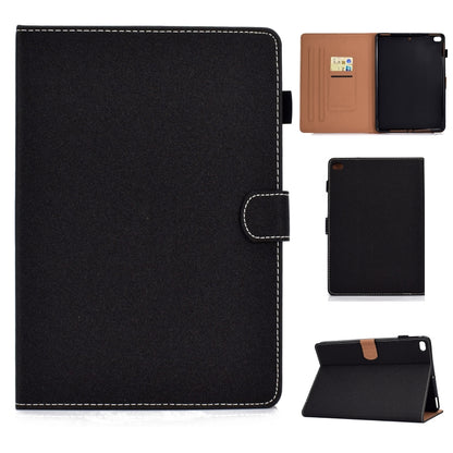 Solid Color Tablet PC Universal Magnetic Horizontal Flip Leather Case with Card Slots & Holder, For iPad Air / iPad Air 2 / iPad 9.7 (2018 & 2017)