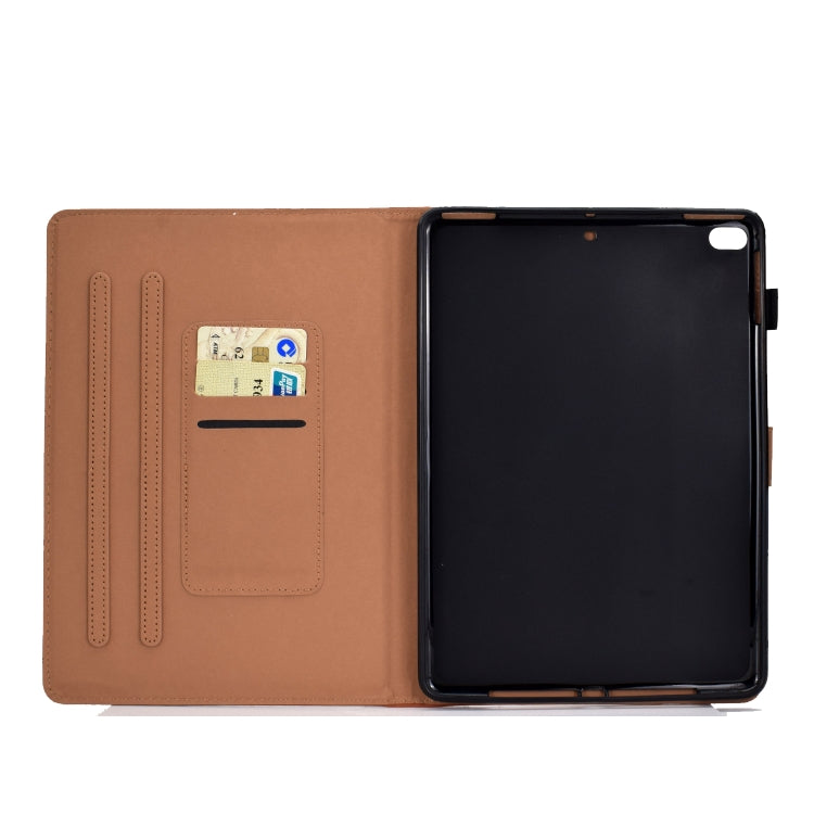 Solid Color Tablet PC Universal Magnetic Horizontal Flip Leather Case with Card Slots & Holder, For iPad Air / iPad Air 2 / iPad 9.7 (2018 & 2017)