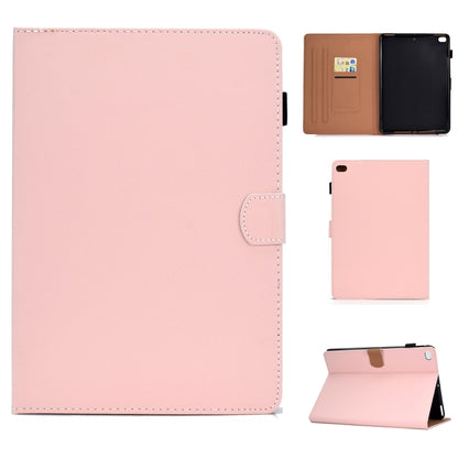 Solid Color Tablet PC Universal Magnetic Horizontal Flip Leather Case with Card Slots & Holder, For iPad Air / iPad Air 2 / iPad 9.7 (2018 & 2017)