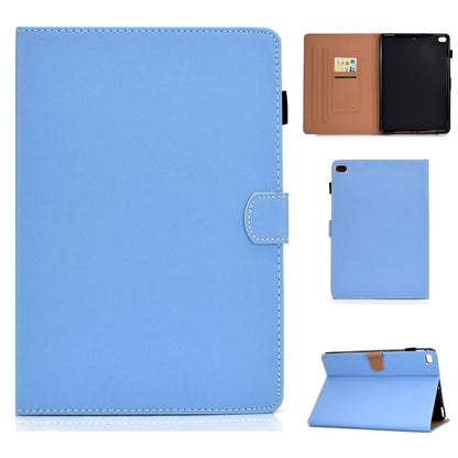 Solid Color Tablet PC Universal Magnetic Horizontal Flip Leather Case with Card Slots & Holder, For iPad Air / iPad Air 2 / iPad 9.7 (2018 & 2017)