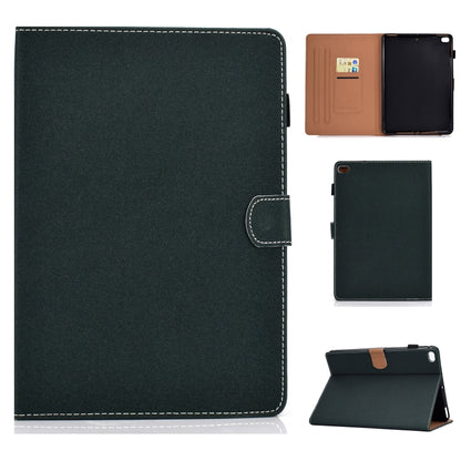Solid Color Tablet PC Universal Magnetic Horizontal Flip Leather Case with Card Slots & Holder, For iPad Air / iPad Air 2 / iPad 9.7 (2018 & 2017)