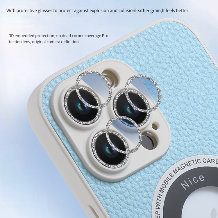 Glitter Lens MagSafe Magnetic Phone Case, For iPhone 14 Pro Max, For iPhone 14 Pro, For iPhone 14, For iPhone 14 Plus, For iPhone 13 Pro Max, For iPhone 13 Pro, For iPhone 13, For iPhone 12 Pro Max