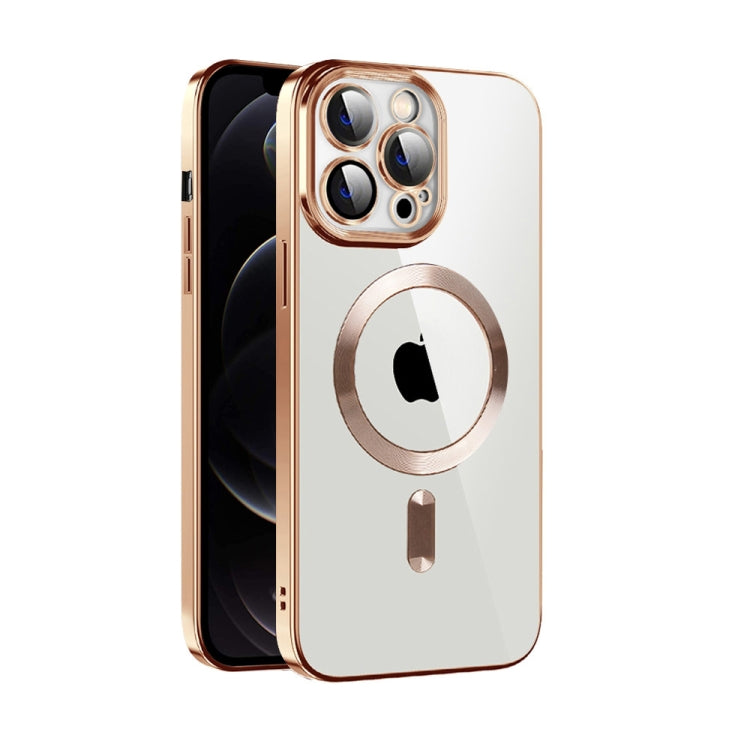 CD Texture Plating TPU MagSafe Phone Case with Lens Film, For iPhone 13 Pro Max, For iPhone 12, For iPhone 12 Pro, For iPhone 12 Pro Max, For iPhone 11, For iPhone 11 Pro Max