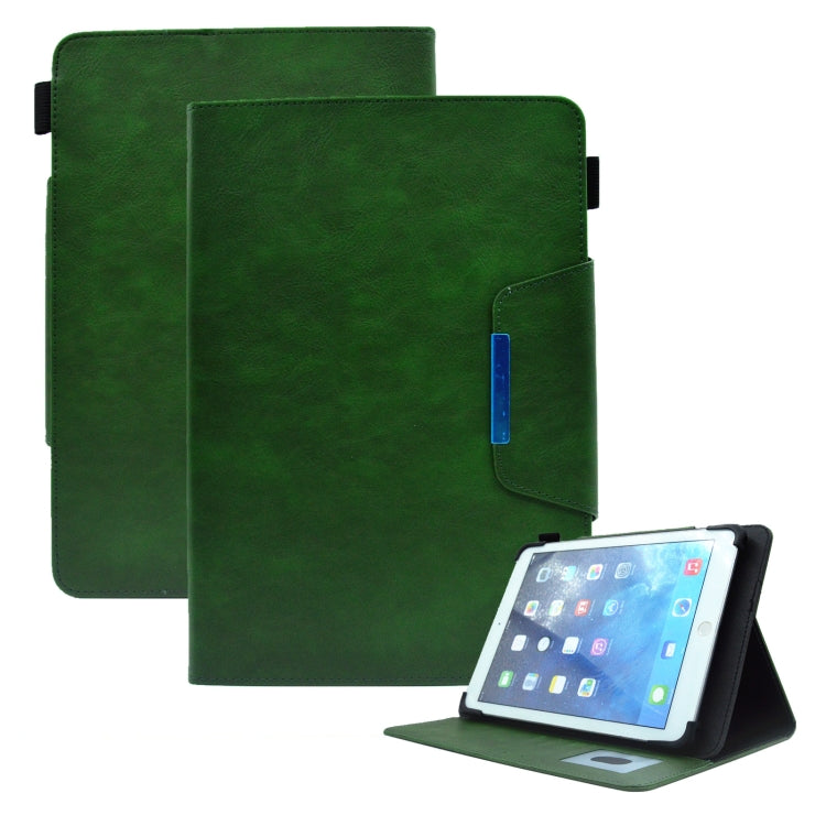 Suede Cross Texture Magnetic Clasp Leather Tablet Case, For 7 inch, For 8 inch, For 10 inch