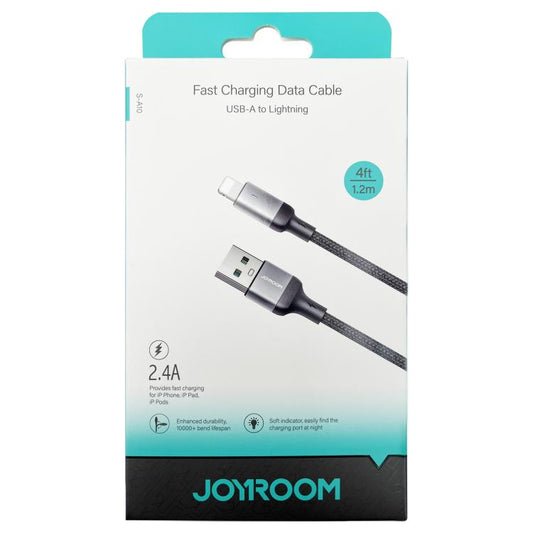 JOYROOM S-UL012A10 Extraordinary Series 2.4A USB-A to 8 Pin Fast Charging Data Cable, 20W 8 Pin, 1.2m, 20W 8 Pin, 2m, 20W 8 Pin, 3m