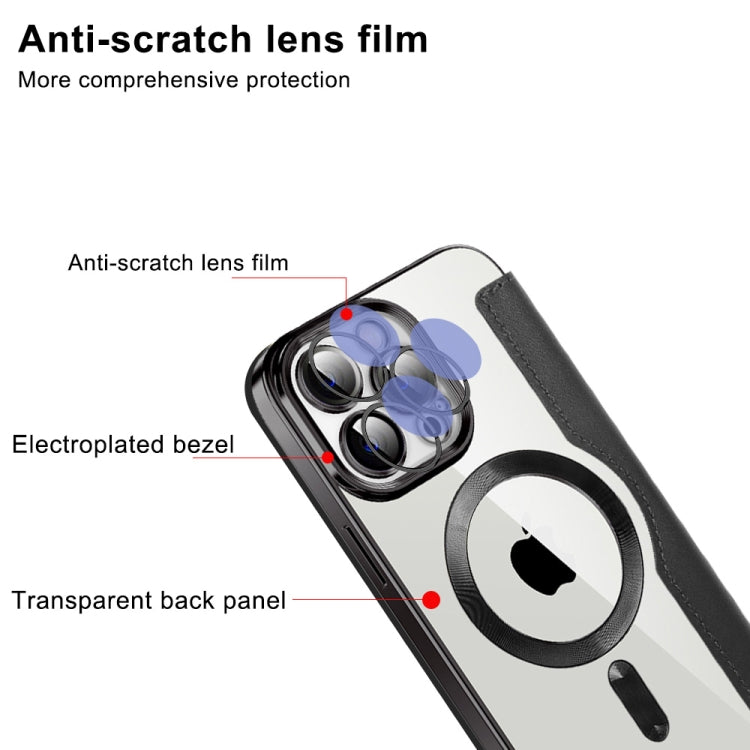 MagSafe Magnetic RFID Anti-theft Leather Phone Case, For iPhone 14 Pro Max, For iPhone 14 Pro, For iPhone 14, For iPhone 14 Plus, For iPhone 13 Pro Max, For iPhone 13 Pro
