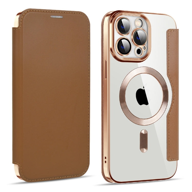 MagSafe Magnetic RFID Anti-theft Leather Phone Case, For iPhone 14 Pro Max, For iPhone 14 Pro, For iPhone 14, For iPhone 14 Plus, For iPhone 13 Pro Max, For iPhone 13 Pro