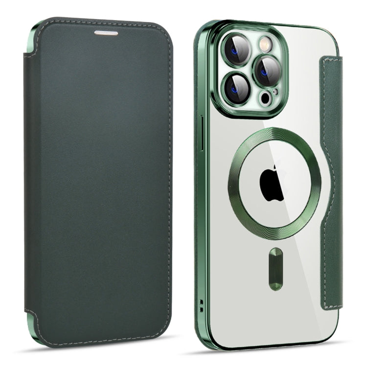 MagSafe Magnetic RFID Anti-theft Leather Phone Case, For iPhone 14 Pro Max, For iPhone 14 Pro, For iPhone 14, For iPhone 14 Plus, For iPhone 13 Pro Max, For iPhone 13 Pro