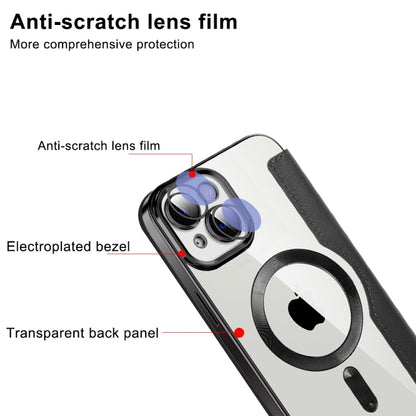 MagSafe Magnetic RFID Anti-theft Leather Phone Case, For iPhone 13, For iPhone 12 Pro Max, For iPhone 12 Pro, For iPhone 12, For iPhone 11 Pro Max, For iPhone 11