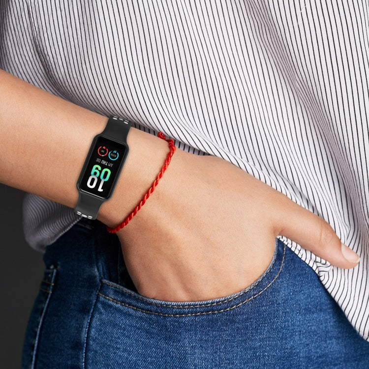 Loop Two-Color Breathable Silicone Watch Band, For Redmi Band 2