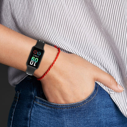 Loop Two-Color Breathable Silicone Watch Band, For Redmi Band 2