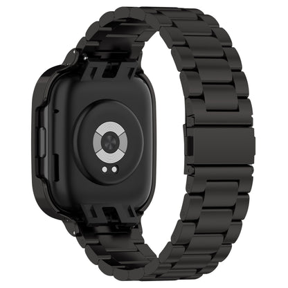 2 in 1 Three-bead Metal Watch Band with Watch Frame, For Xiaomi Redmi Watch 3 / Mi Watch Lite 3