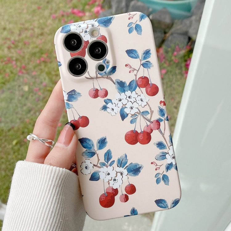 Water Sticker Flower Pattern PC Phone Case, For iPhone 11 Pro Max, For iPhone 11 Pro, For iPhone 11