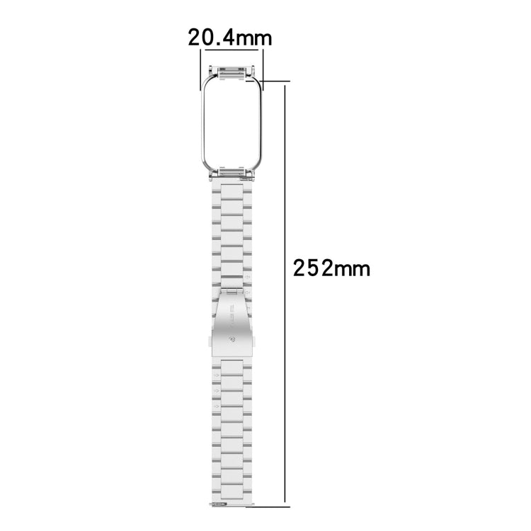 Three-bead Steel Watch Band, For Redmi Band 2