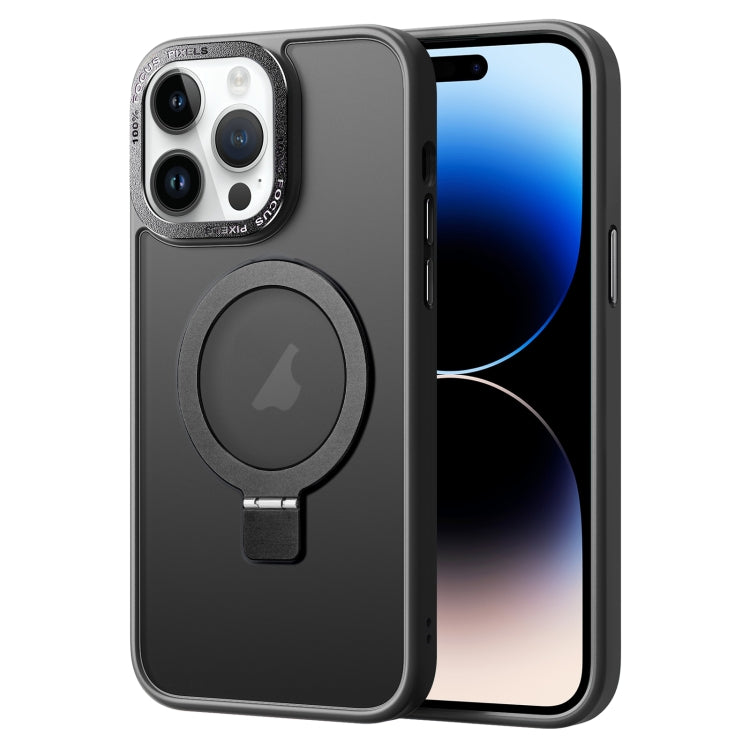 Skin Feel MagSafe Magnetic Holder Phone Case, For iPhone 14 Pro Max, For iPhone 14 Pro, For iPhone 14, For iPhone 14 Plus, For iPhone 13 Pro Max, For iPhone 13 Pro, For iPhone 13, For iPhone 12 Pro Max