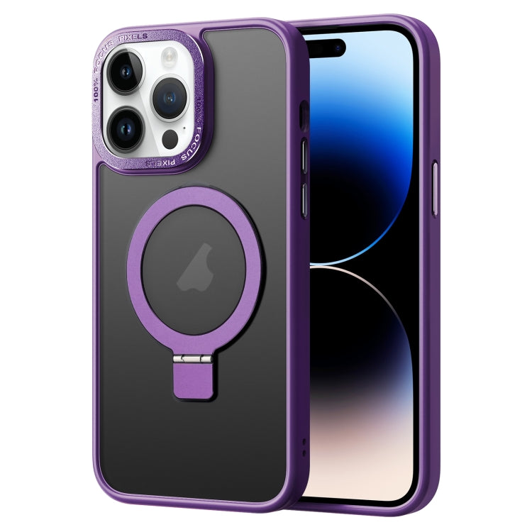 Skin Feel MagSafe Magnetic Holder Phone Case, For iPhone 14 Pro Max, For iPhone 14 Pro, For iPhone 14, For iPhone 14 Plus, For iPhone 13 Pro Max, For iPhone 13 Pro, For iPhone 13, For iPhone 12 Pro Max