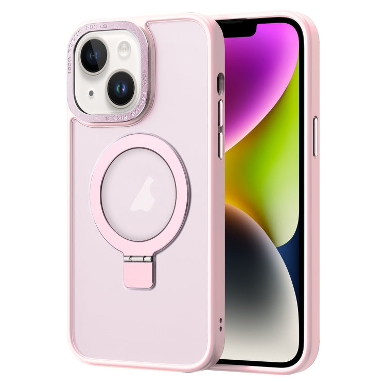 Skin Feel MagSafe Magnetic Holder Phone Case, For iPhone 14 Pro Max, For iPhone 14 Pro, For iPhone 14, For iPhone 14 Plus, For iPhone 13 Pro Max, For iPhone 13 Pro, For iPhone 13, For iPhone 12 Pro Max