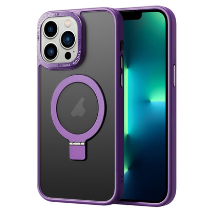 Skin Feel MagSafe Magnetic Holder Phone Case, For iPhone 14 Pro Max, For iPhone 14 Pro, For iPhone 14, For iPhone 14 Plus, For iPhone 13 Pro Max, For iPhone 13 Pro, For iPhone 13, For iPhone 12 Pro Max