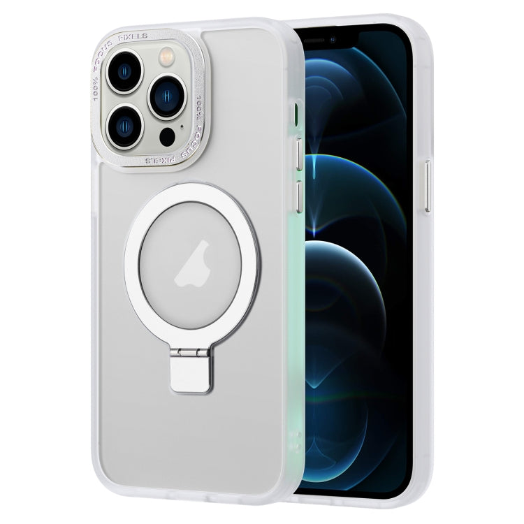 Skin Feel MagSafe Magnetic Holder Phone Case, For iPhone 14 Pro Max, For iPhone 14 Pro, For iPhone 14, For iPhone 14 Plus, For iPhone 13 Pro Max, For iPhone 13 Pro, For iPhone 13, For iPhone 12 Pro Max