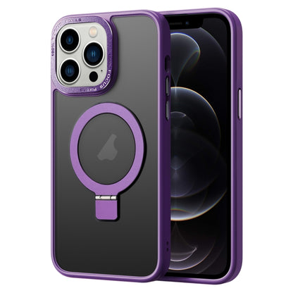 Skin Feel MagSafe Magnetic Holder Phone Case, For iPhone 12 Pro, For iPhone 12, For iPhone 11 Pro Max, For iPhone 11