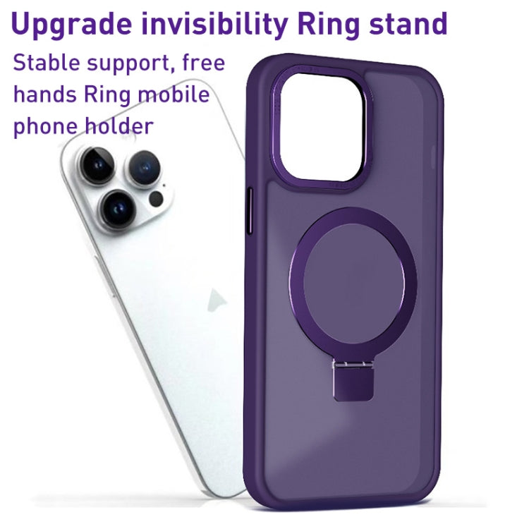 Skin Feel MagSafe Magnetic Holder Phone Case, For iPhone 12 Pro, For iPhone 12, For iPhone 11 Pro Max, For iPhone 11