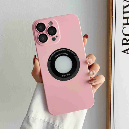Skin Feel CD Texture MagSafe Magnetic Phone Case, For iPhone 14 Pro Max, For iPhone 14 Pro, For iPhone 14, For iPhone 14 Plus, For iPhone 13 Pro Max, For iPhone 13 Pro