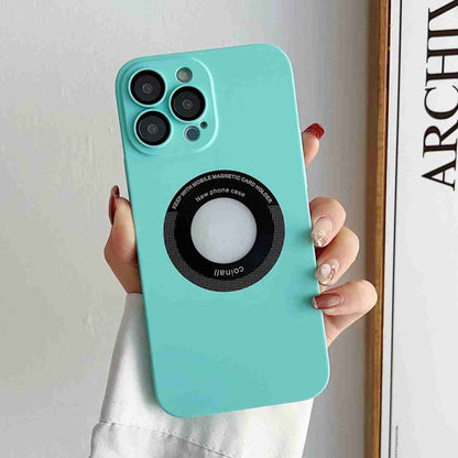 Skin Feel CD Texture MagSafe Magnetic Phone Case, For iPhone 14 Pro Max, For iPhone 14 Pro, For iPhone 14, For iPhone 14 Plus, For iPhone 13 Pro Max, For iPhone 13 Pro