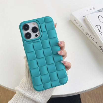 3D Cube Weave Texture Skin Feel Phone Case, For iPhone 14 Pro Max, For iPhone 14 Pro, For iPhone 14