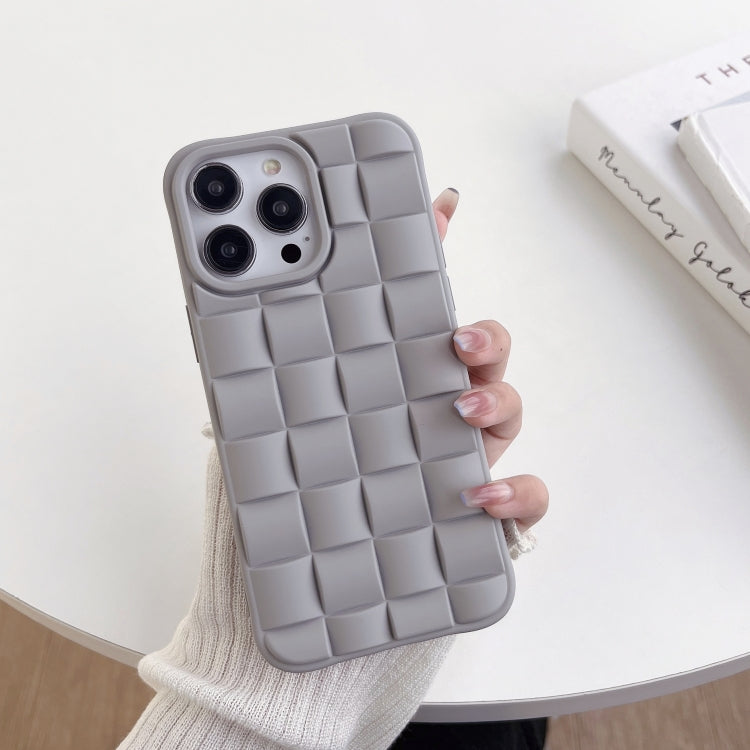 3D Cube Weave Texture Skin Feel Phone Case, For iPhone 14 Pro Max, For iPhone 14 Pro, For iPhone 14