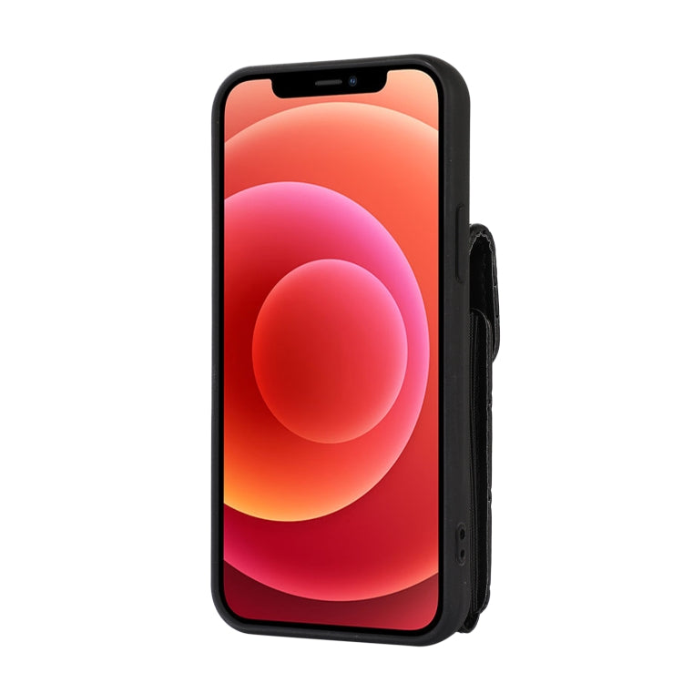 Card Slot Leather Phone Case with Short Lanyard, For iPhone 11 Pro Max, For iPhone 11 Pro, For iPhone 11, For iPhone XS Max, For iPhone XS / X, For iPhone XR