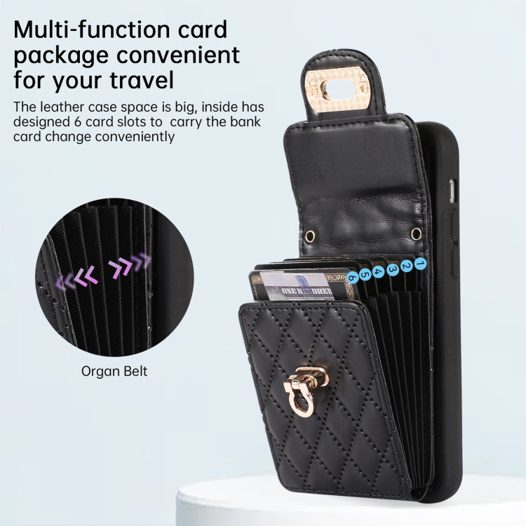 Card Slot Leather Phone Case with Short Lanyard, For iPhone 11 Pro Max, For iPhone 11 Pro, For iPhone 11, For iPhone XS Max, For iPhone XS / X, For iPhone XR