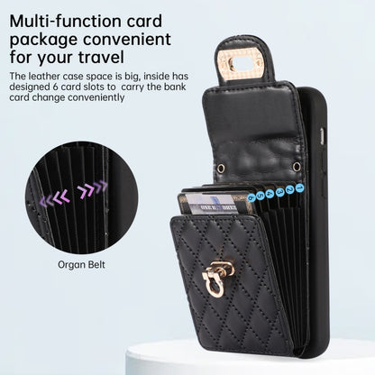 Card Slot Leather Phone Case with Short Lanyard, For iPhone 11 Pro Max, For iPhone 11 Pro, For iPhone 11, For iPhone XS Max, For iPhone XS / X, For iPhone XR
