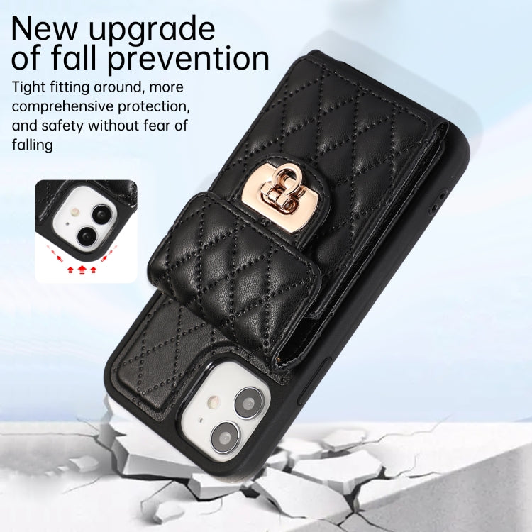 Card Slot Leather Phone Case with Short Lanyard, For iPhone 11 Pro Max, For iPhone 11 Pro, For iPhone 11, For iPhone XS Max, For iPhone XS / X, For iPhone XR