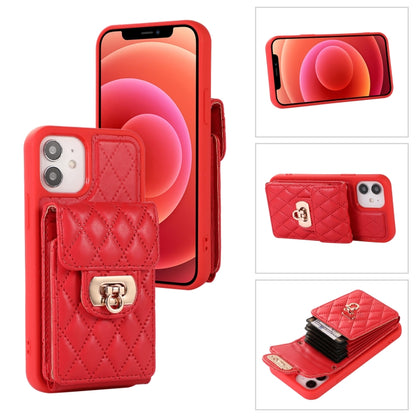 Card Slot Leather Phone Case with Short Lanyard, For iPhone 11 Pro Max, For iPhone 11 Pro, For iPhone 11, For iPhone XS Max, For iPhone XS / X, For iPhone XR