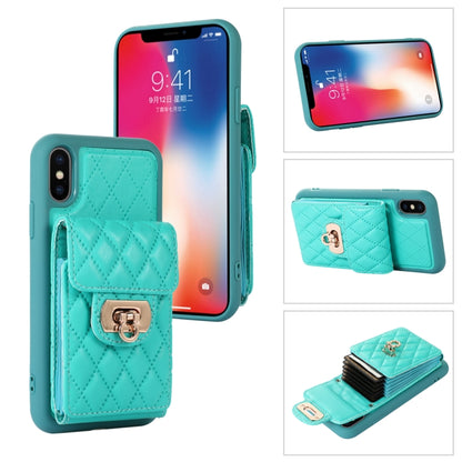 Card Slot Leather Phone Case with Short Lanyard, For iPhone 11 Pro Max, For iPhone 11 Pro, For iPhone 11, For iPhone XS Max, For iPhone XS / X, For iPhone XR