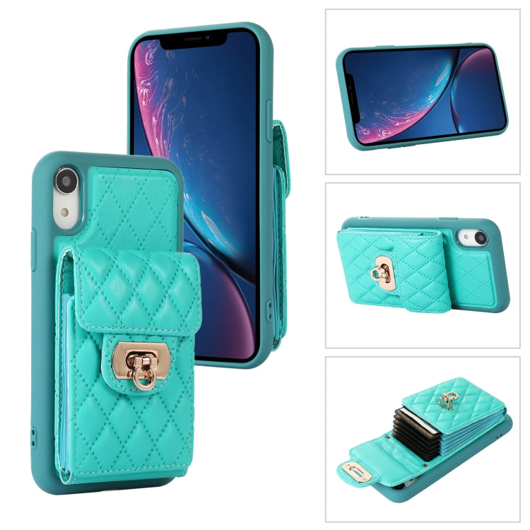Card Slot Leather Phone Case with Short Lanyard, For iPhone 11 Pro Max, For iPhone 11 Pro, For iPhone 11, For iPhone XS Max, For iPhone XS / X, For iPhone XR