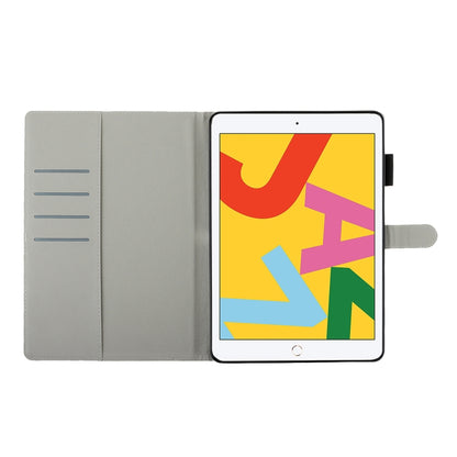 Cross Texture Painted Horizontal  Leather Case with Sleep / Wake-up Function & Card Slot & Holder & Wallet, For iPad 10.2, For iPad Air, For iPad Air 2, For iPad 9.7 inch (2017), For iPad 9.7 (2018), For iPad Pro 9.7, For iPad Mini / 5 / 4 / 3 / 2     ...