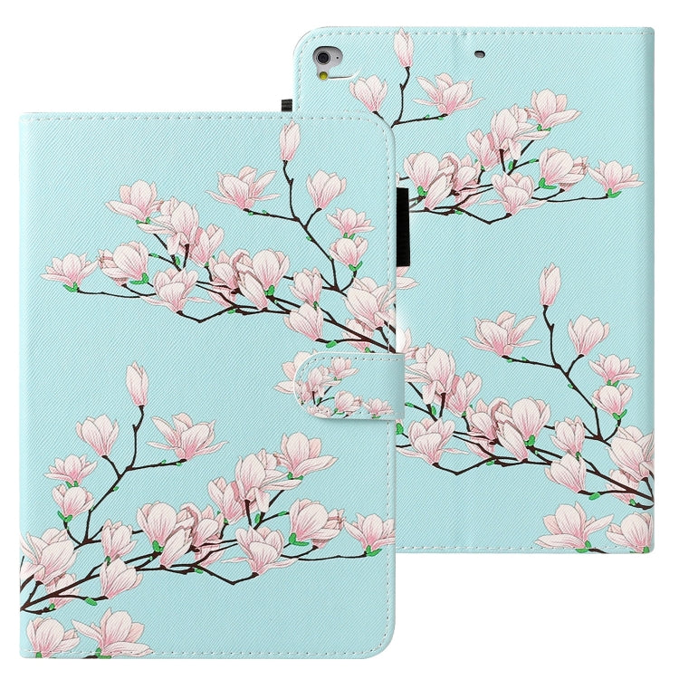 Cross Texture Painted Horizontal  Leather Case with Sleep / Wake-up Function & Card Slot & Holder & Wallet, For iPad 10.2, For iPad Air, For iPad Air 2, For iPad 9.7 inch (2017), For iPad 9.7 (2018), For iPad Pro 9.7, For iPad Mini / 5 / 4 / 3 / 2     ...