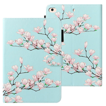Cross Texture Painted Horizontal  Leather Case with Sleep / Wake-up Function & Card Slot & Holder & Wallet, For iPad 10.2, For iPad Air, For iPad Air 2, For iPad 9.7 inch (2017), For iPad 9.7 (2018), For iPad Pro 9.7, For iPad Mini / 5 / 4 / 3 / 2     ...